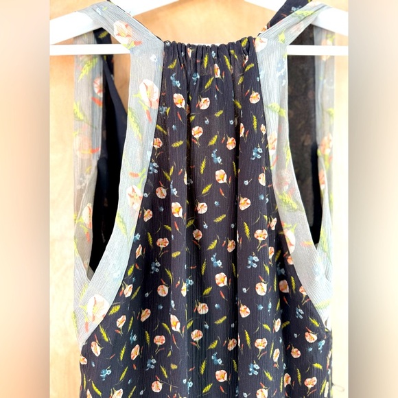 J. Crew Floral Tiered Silk Midi Sundress - Picture 8 of 8